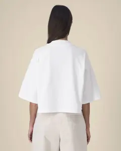 Bild på Stella Raya The women's cropped t-shirt in recycled cotton 