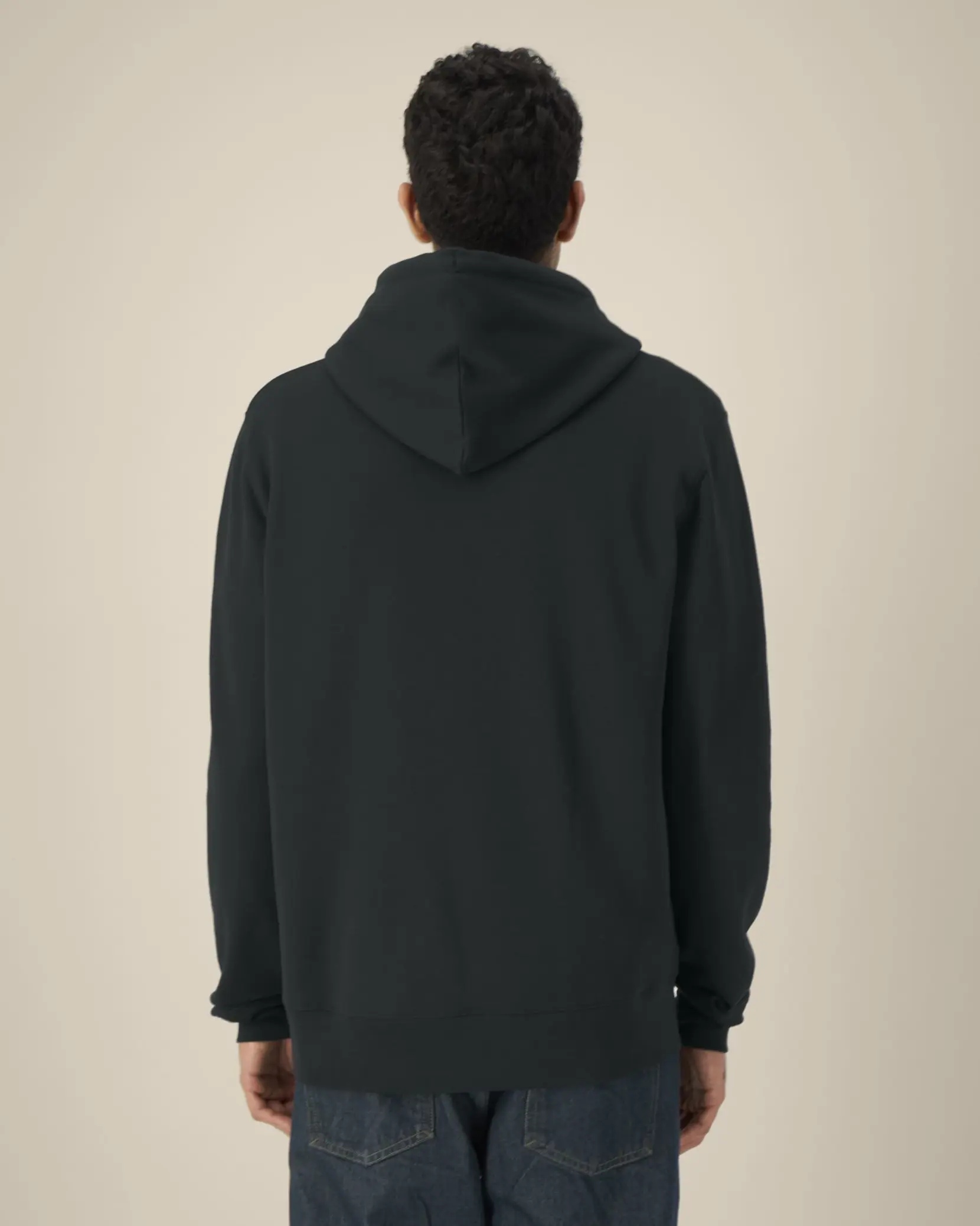Bild på Astor The unisex zip-through hoodie in cotton-TENCEL™ Modal