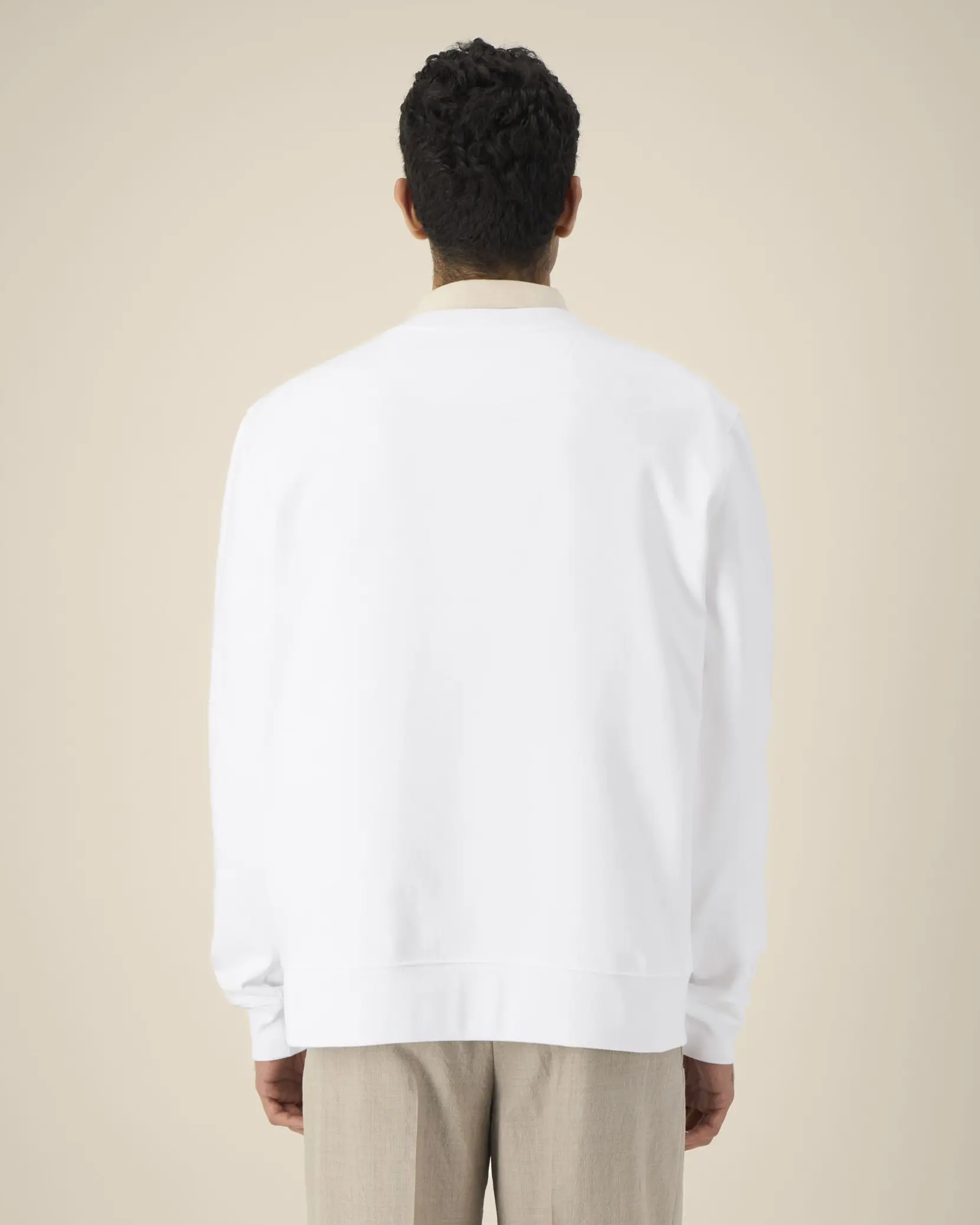 Bild på Thinker The unisex crewneck sweatshirt in recycled cotton