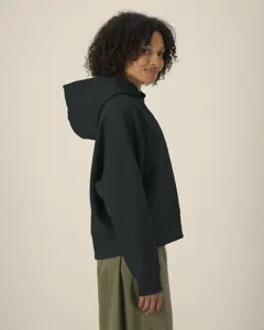 Bild på Voicer The unisex boxy hoodie in recycled cotton
