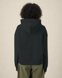 Bild på Voicer The unisex boxy hoodie in recycled cotton