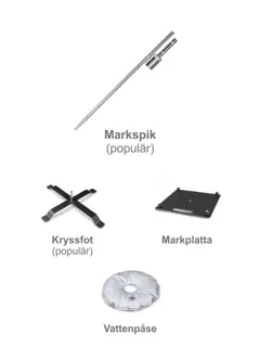 Bild på Beachflag Budget Medium höjd 310 cm