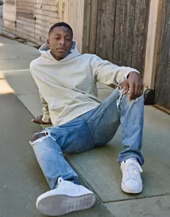 Bild på Urban Heavy Loose Fit Hooded Sweatshirt