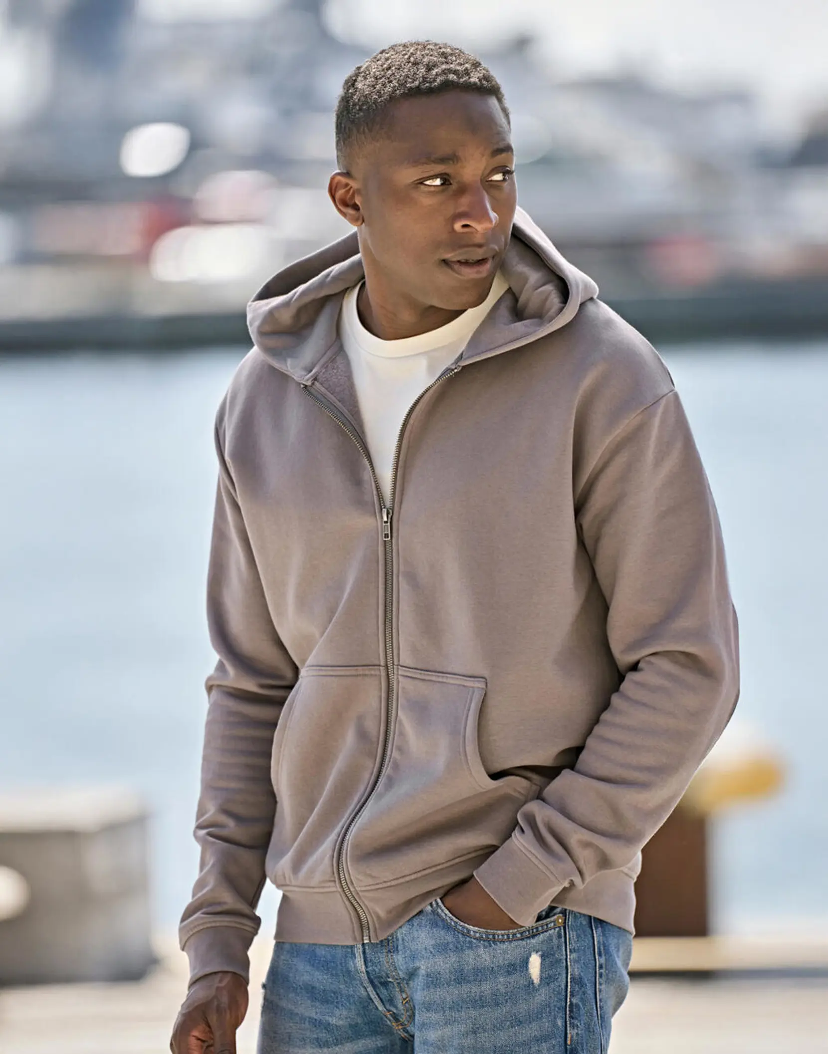 Bild på Urban Hooded Full Zip Sweatshirt