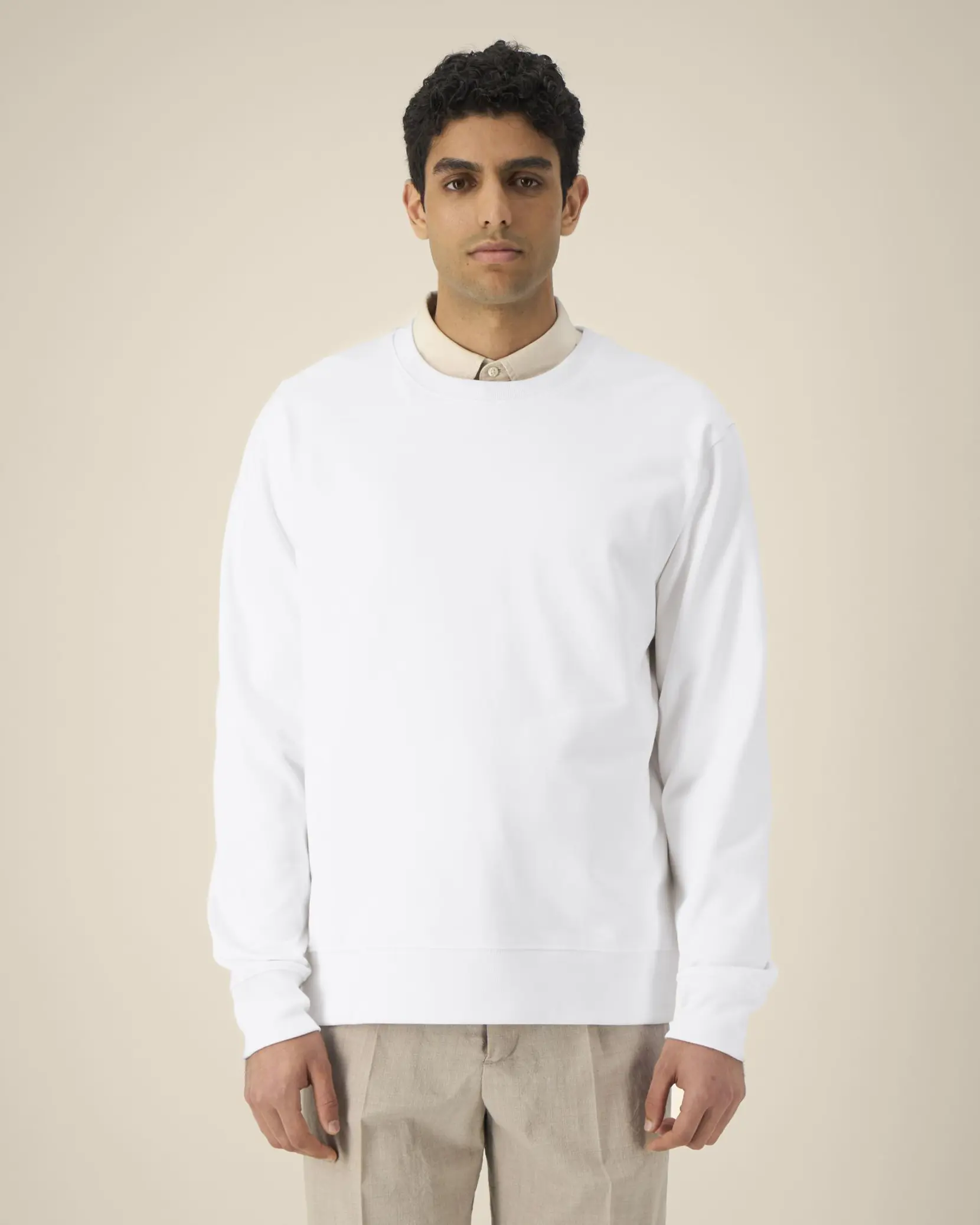 Bild på Thinker The unisex crewneck sweatshirt in recycled cotton