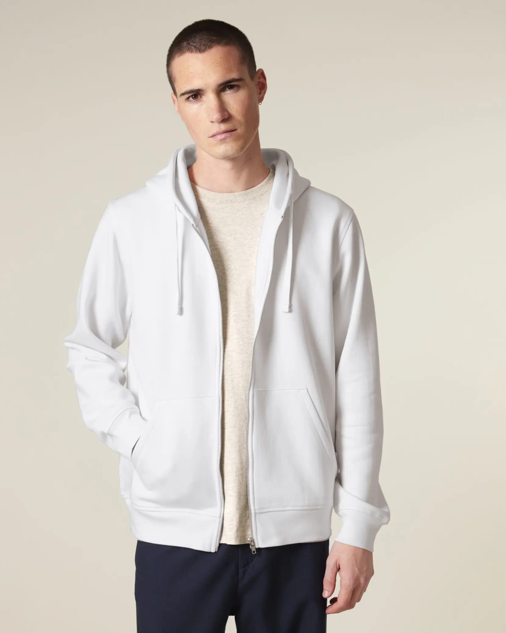 Bild på Mixer The iconic mid-light unisex zip-thru hoodie sweatshirt