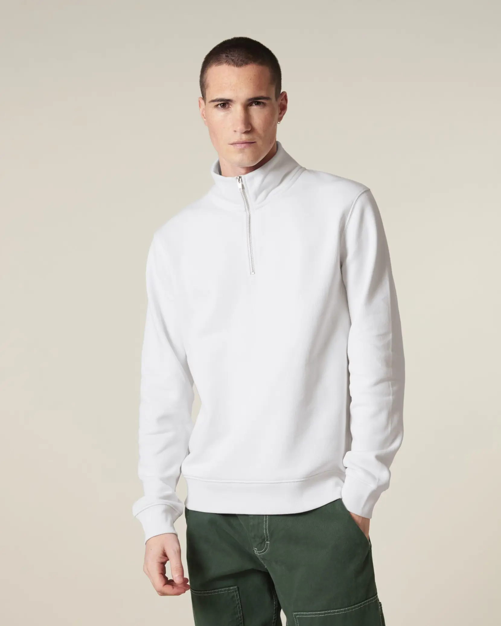 Bild på Trucker 2.0 The unisex quarter zip sweatshirt