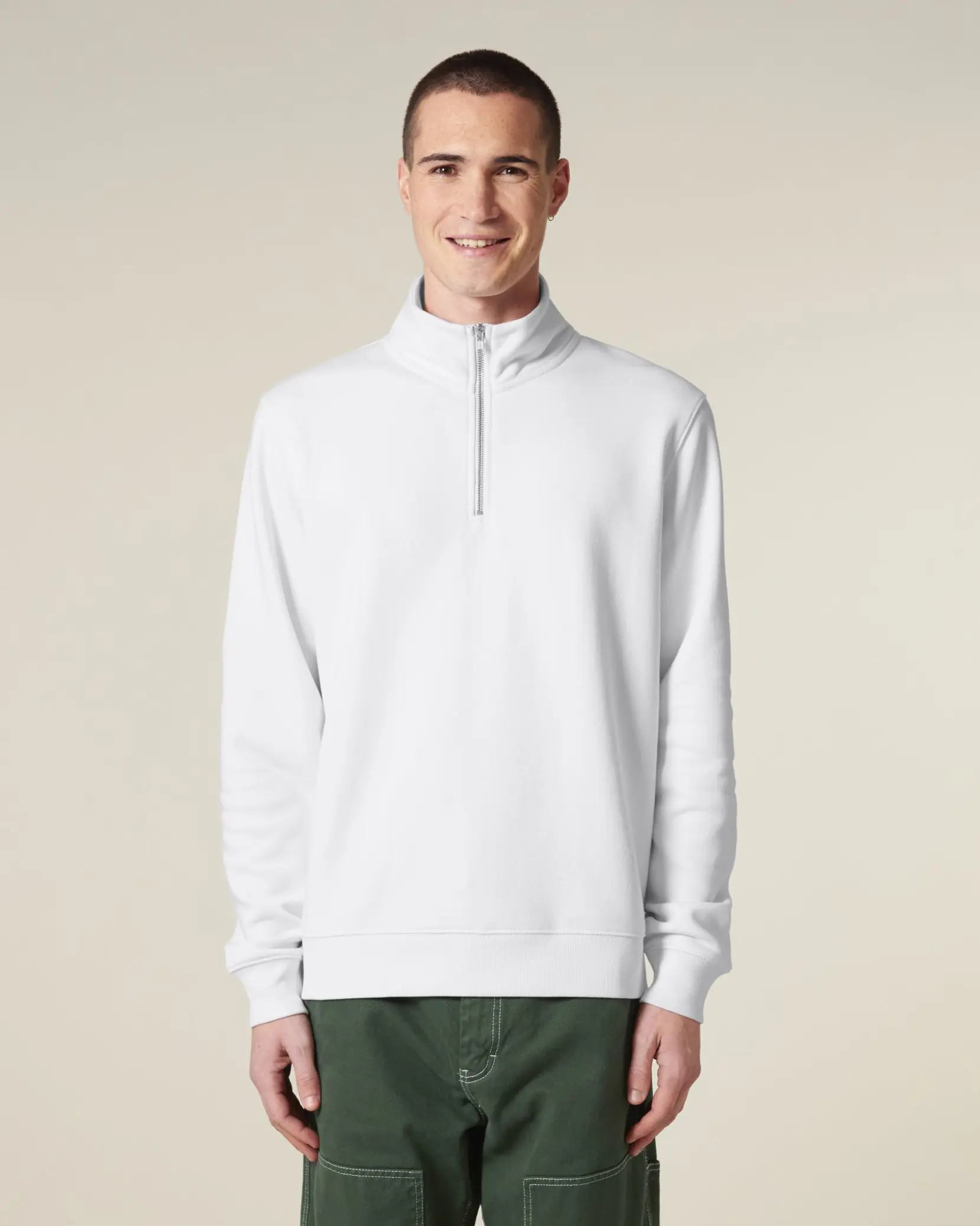 Bild på Trucker 2.0 The unisex quarter zip sweatshirt