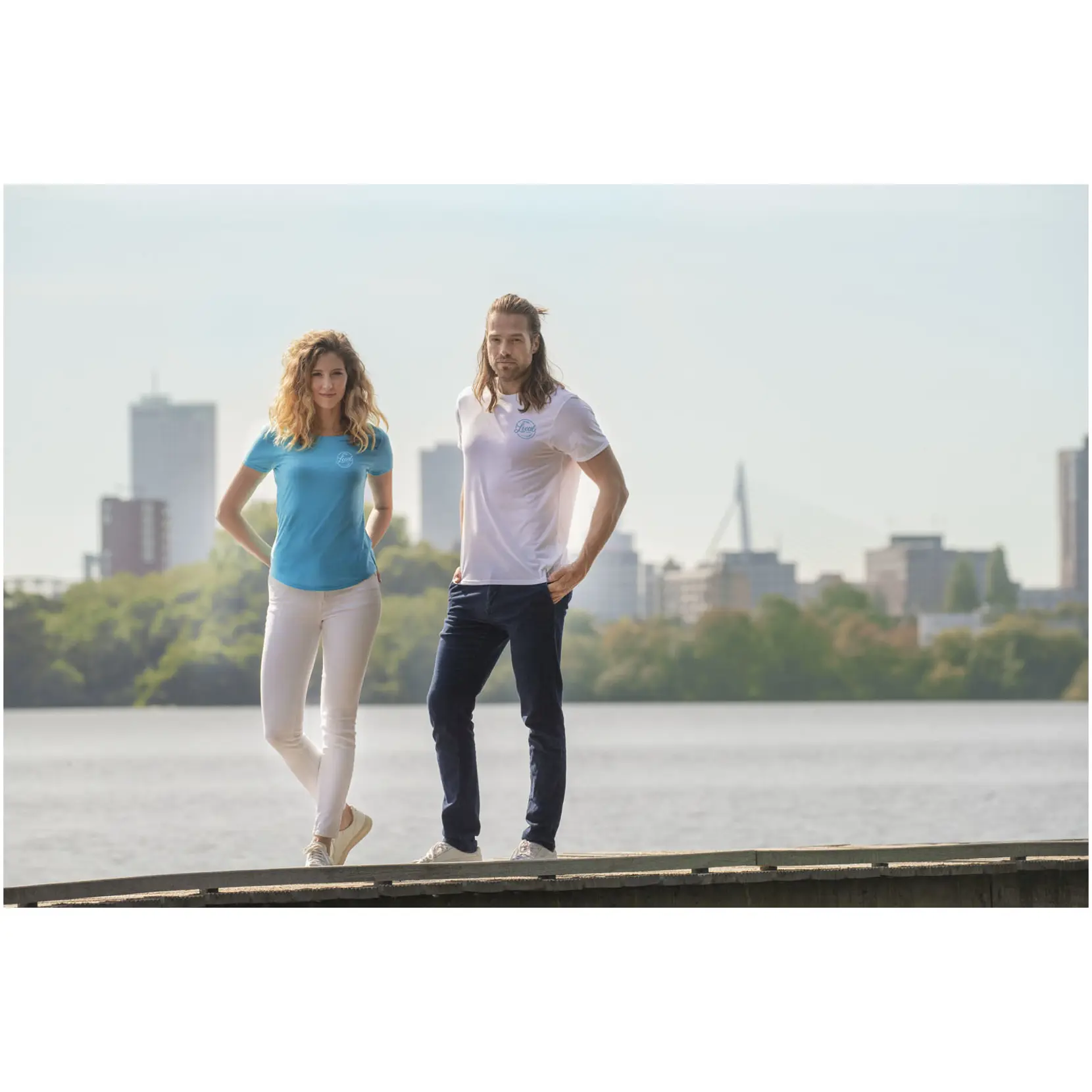 Bild på Jade kortärmad GRS återvunnen t-shirt män 