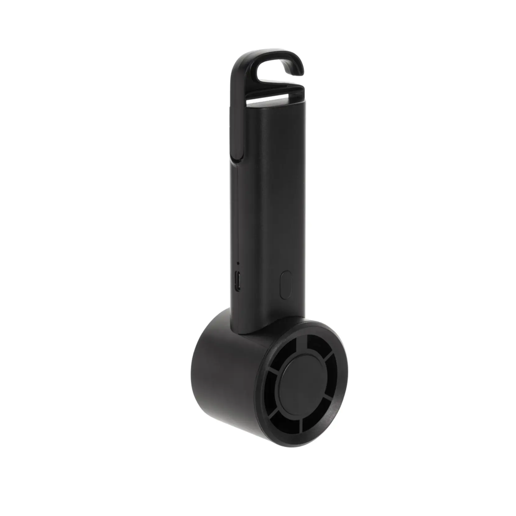 Bild på Twist uppladdningsbar bärbar fläkt i återvunnen plast Bild på Twist uppladdningsbar bärbar fläkt i återvunnen plast