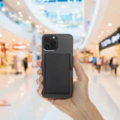 Bild på Standard aluminium RFID magnetiskt kortfodral för mobil