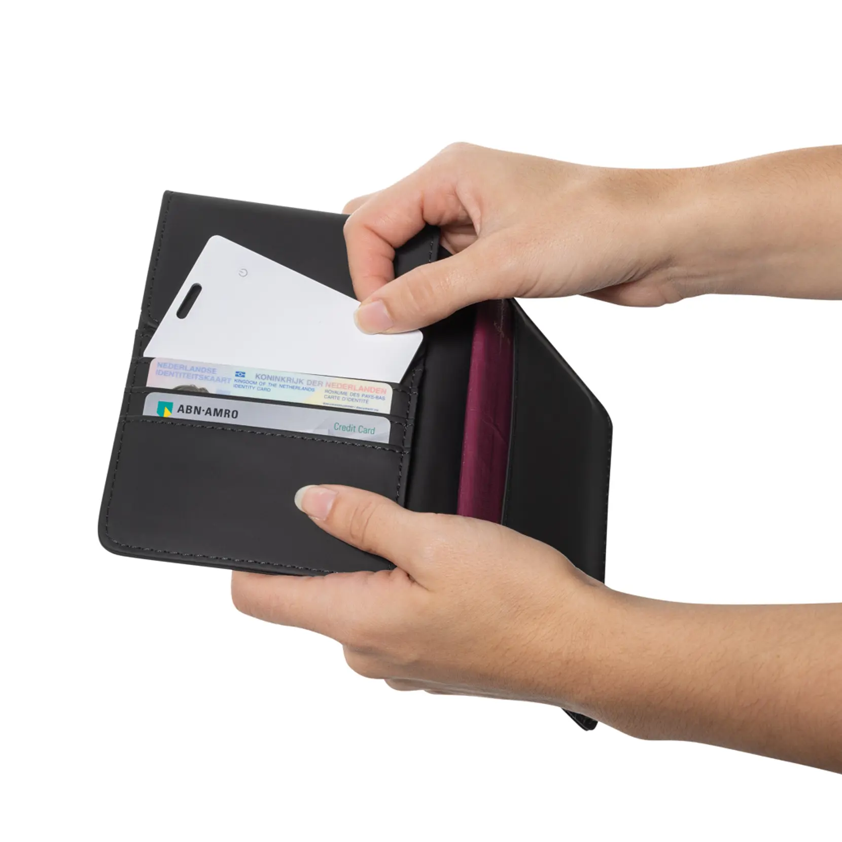 Bild på Findit Dual RCS ultratunt uppladdningsbart spårningskort