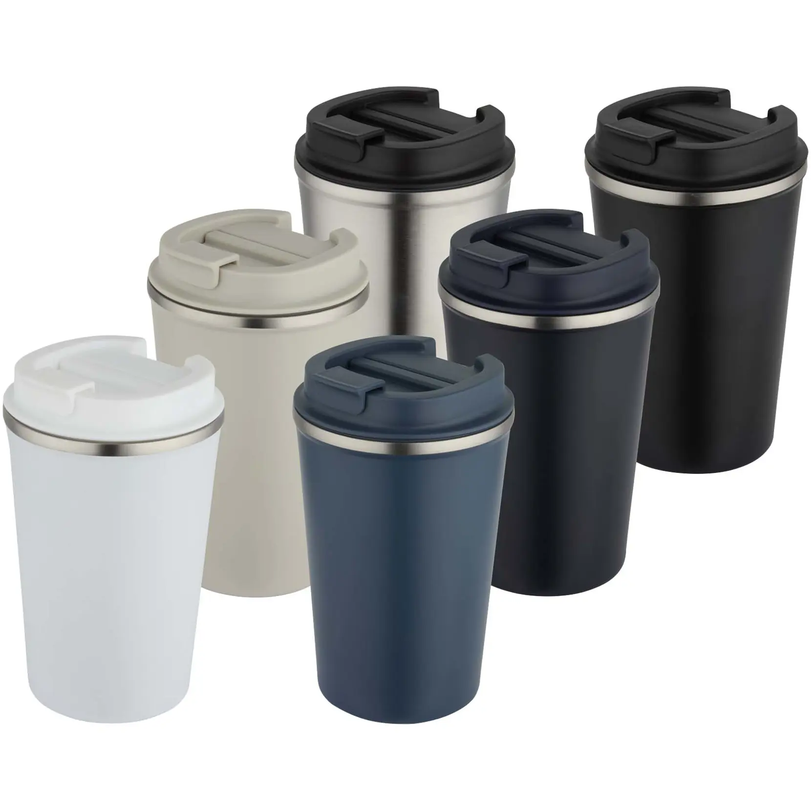 Bild på Newport 350 ml dubbelväggig vakuumisolerad resemugg i rostfritt stål Bild på Newport 350 ml dubbelväggig vakuumisolerad resemugg i rostfritt stål