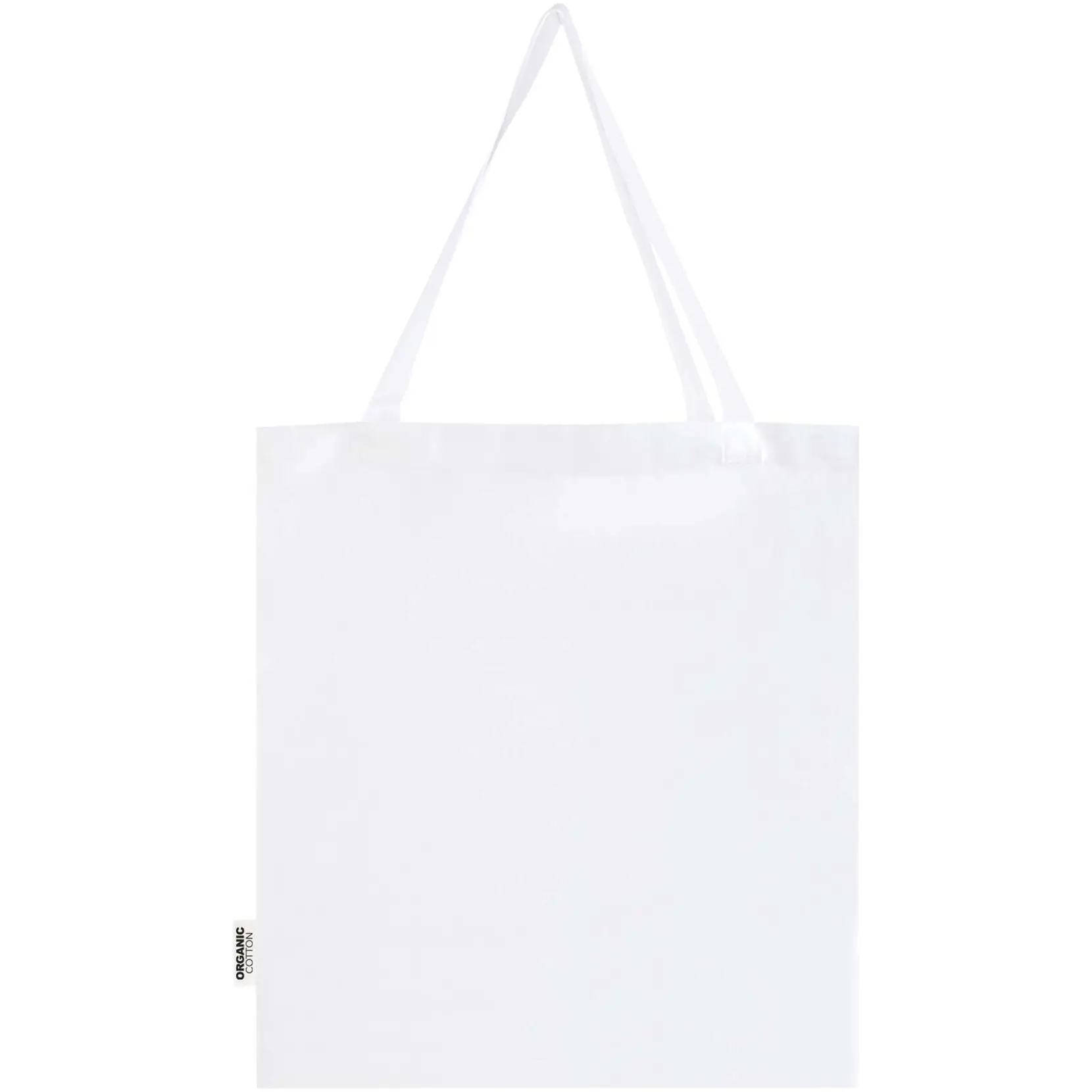 Bild på Odisha 180 g/m² tygväska av ekologiskt OCS-material med bälg, 14 l Bild på Odisha 180 g/m² tygväska av ekologiskt OCS-material med bälg, 14 l