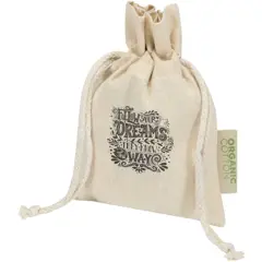 Bild på Odisha 140 g/m² presentpåse av ekologiskt OCS-material – 15 x 10 cm 