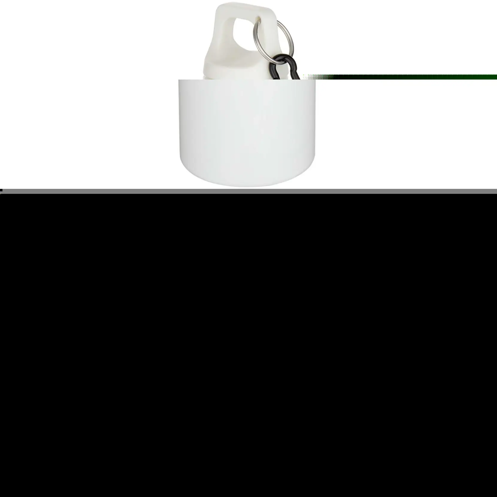 Bild på Oregon 750 ml vattenflaska av återvunnen RCS-plast med karbinhake  