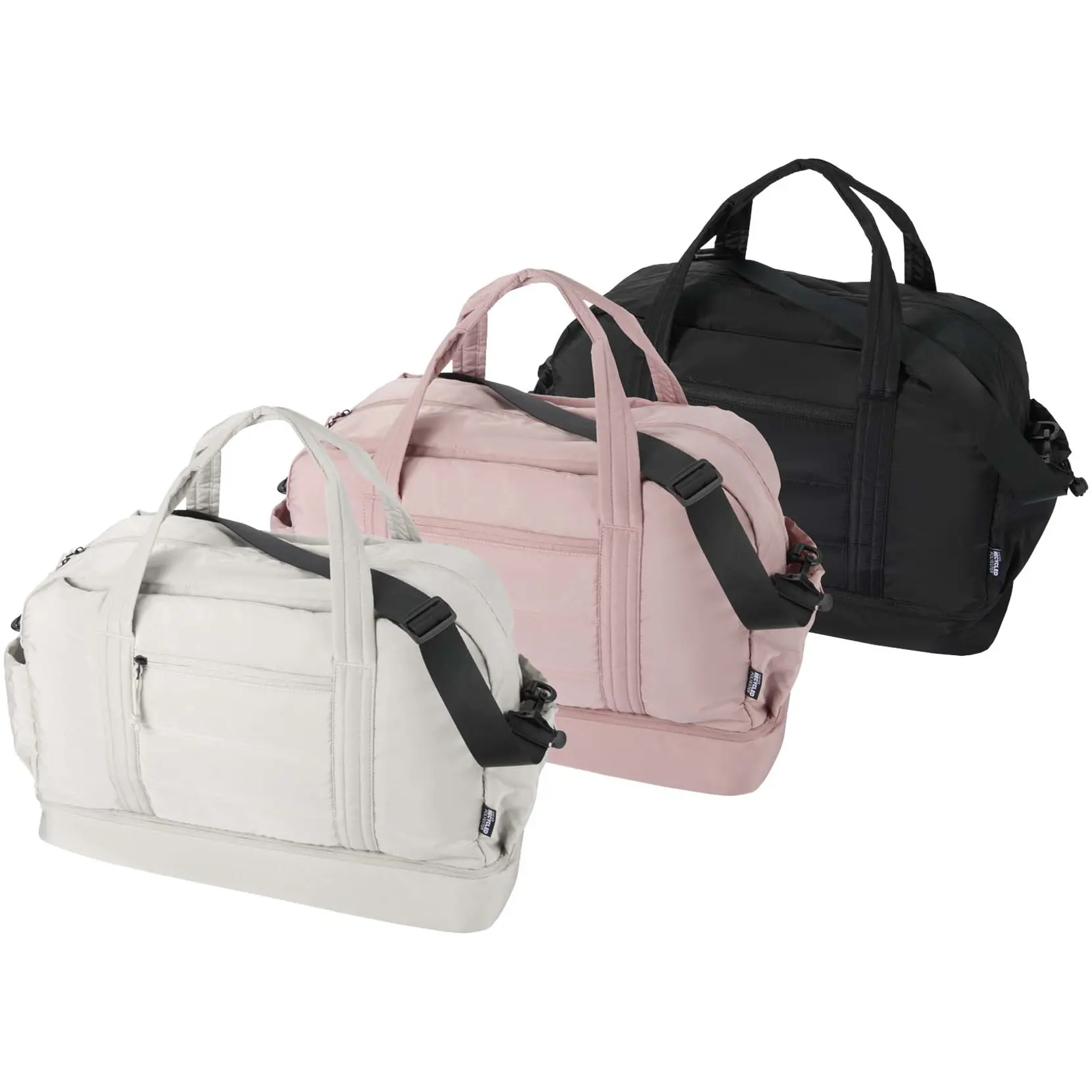 Bild på Puffer duffelväska med isolerad botten av återvunnen GRS, 30 l 