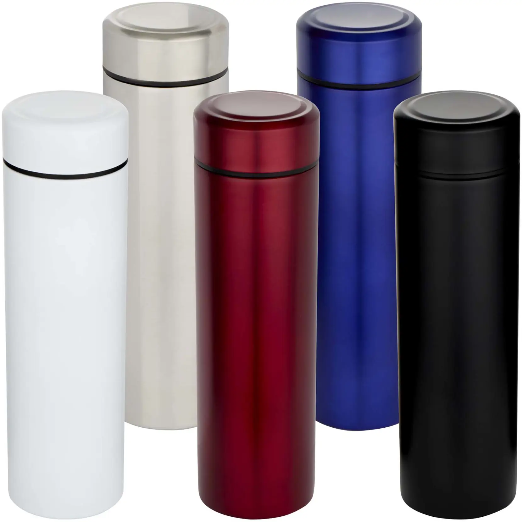 Bild på Taylor 450 ml dubbelväggig termosflaska i rostfritt stål med tesil