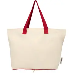 Bild på Sierra 140 g/m² vikbar tygväska av GRS-återvunnen bomull, 7 l