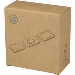 Bild på Armus 3-i-1 vikbar trådlös laddare på 15 W av återvunnen plast