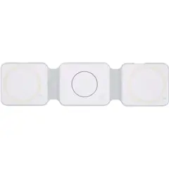 Bild på Armus 3-i-1 vikbar trådlös laddare på 15 W av återvunnen plast