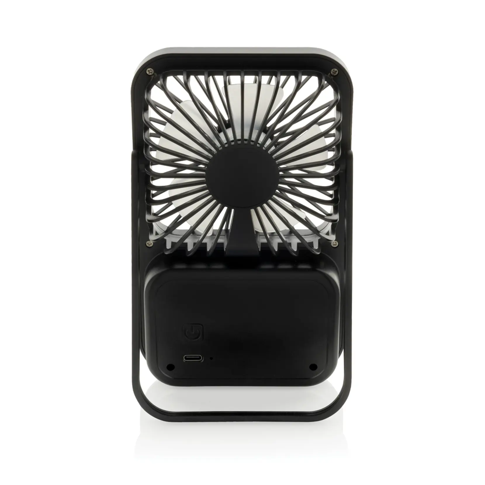 Bild på Aervina laddningsbar bordsfläkt i RCS återvunnen plast