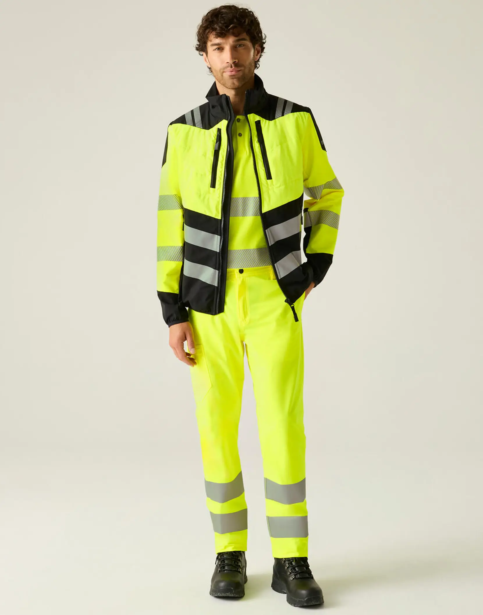 Bild på Hi-Vis X-Pro Hybrid Jacket