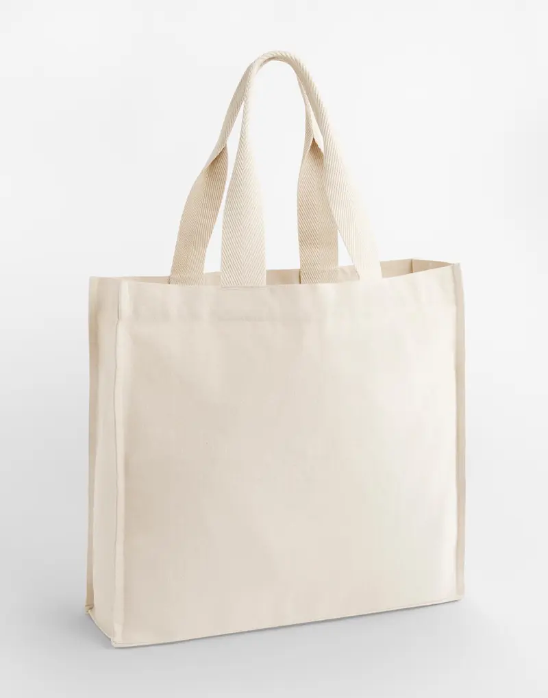 Chevron Handle Shopper