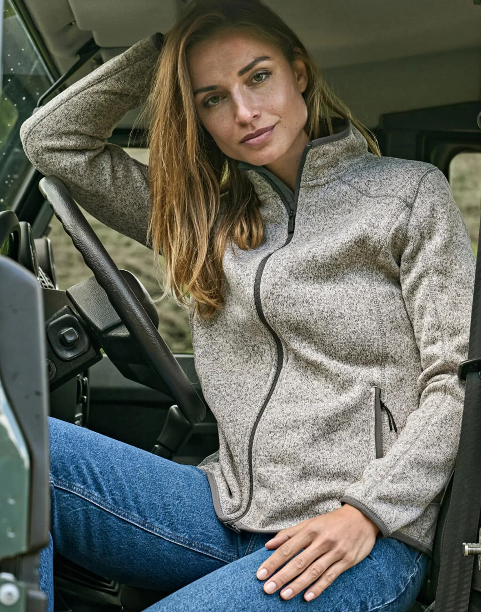 Bild på Ladies Outdoor Fleece Jacket Bild på Ladies Outdoor Fleece Jacket