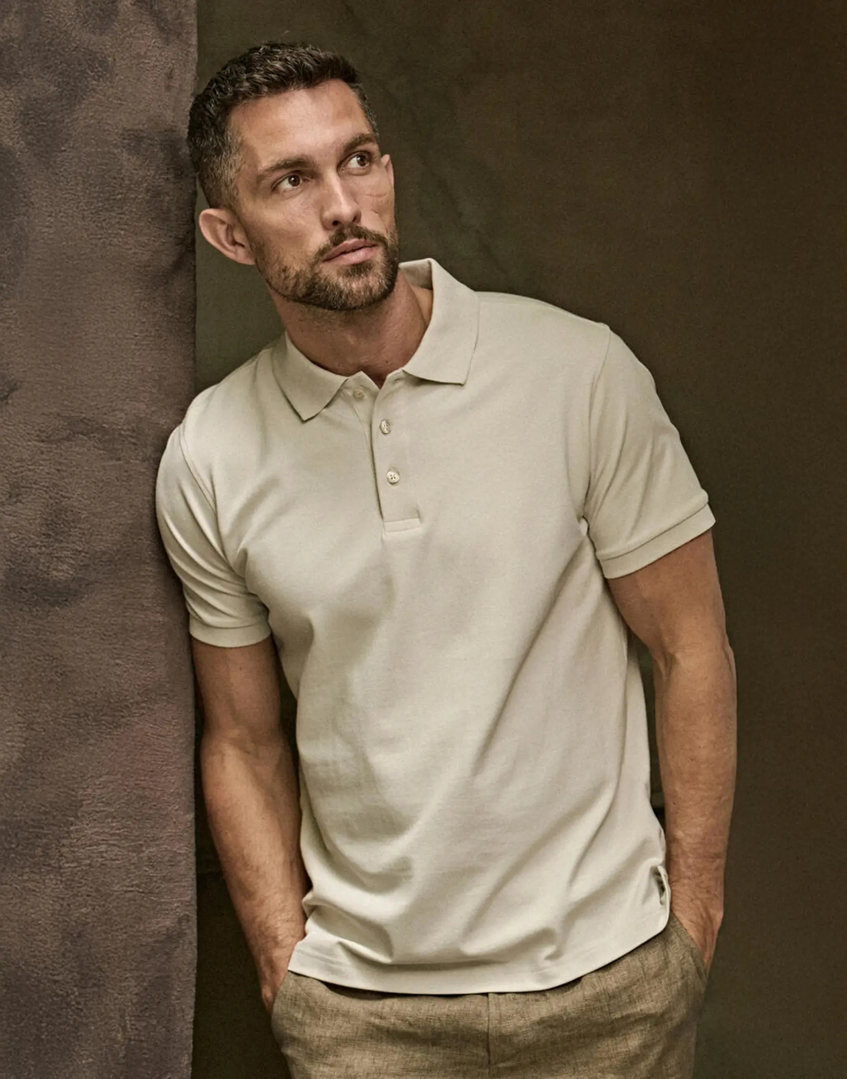 Bild på Luxury Stretch Polo