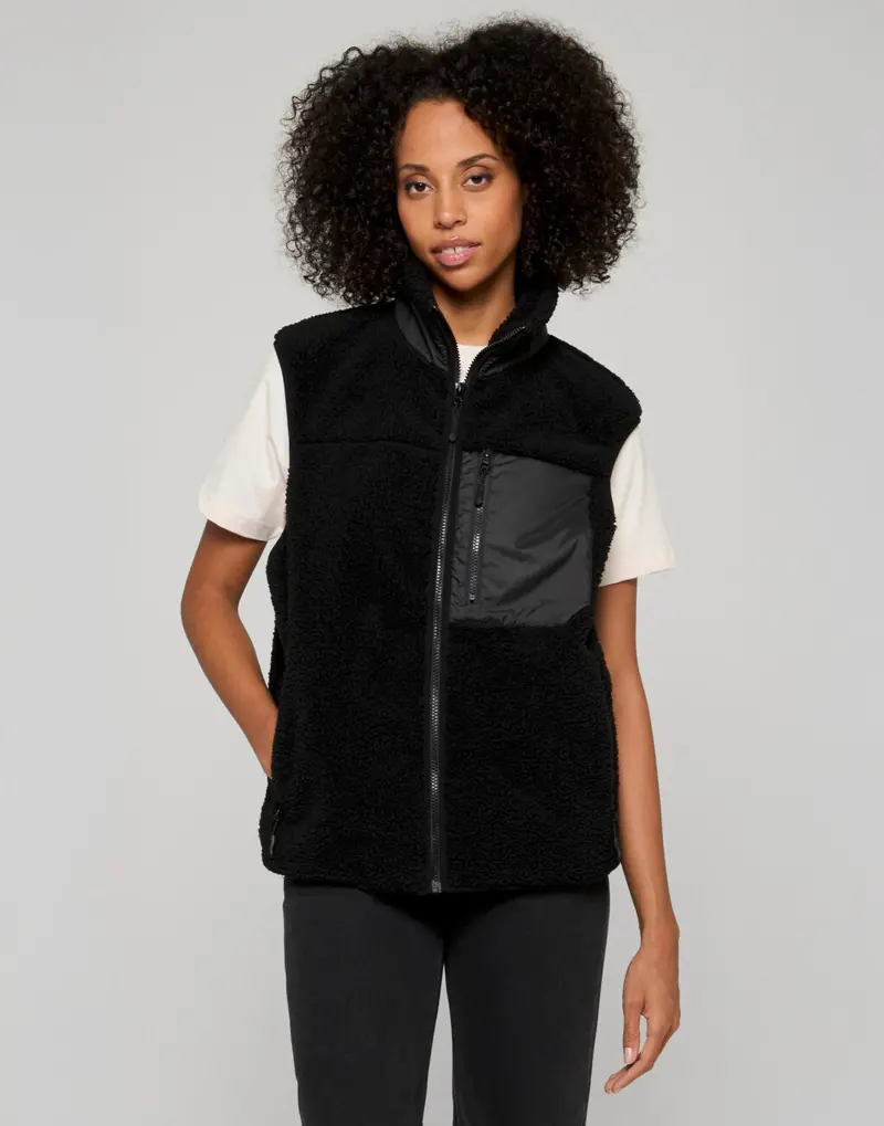 Bonded Sherpa Vest