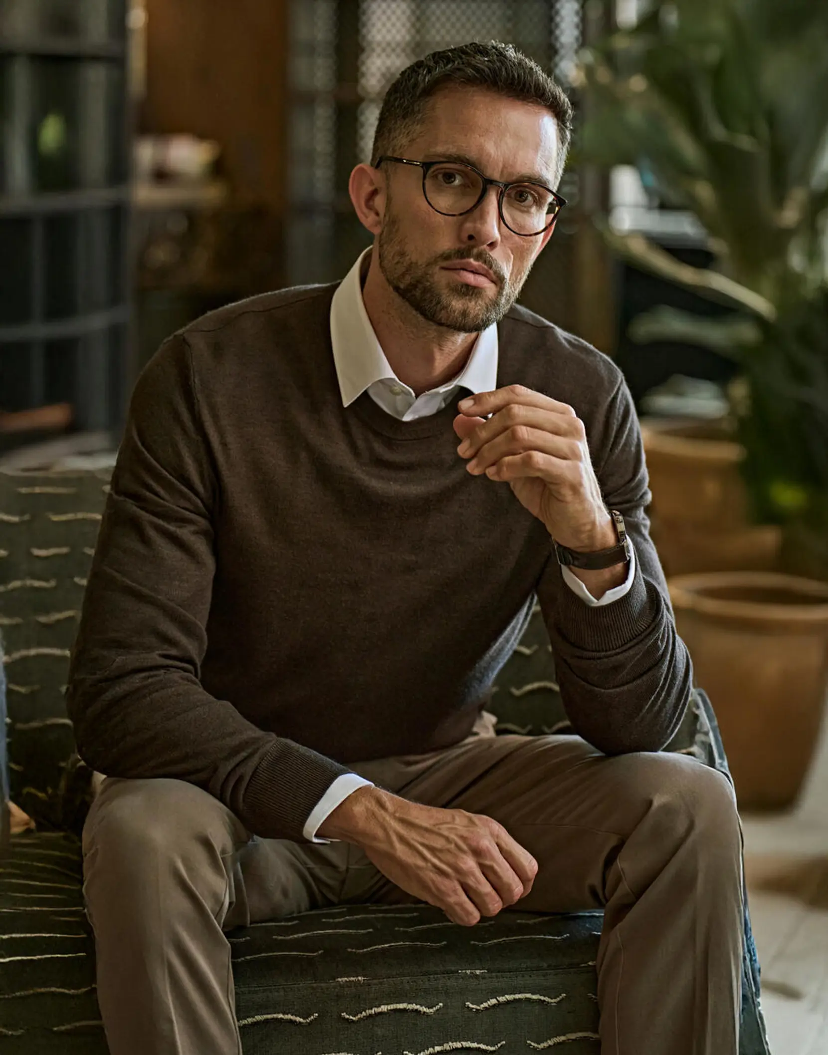 Bild på Men's Crew Neck Sweater Bild på Men's Crew Neck Sweater