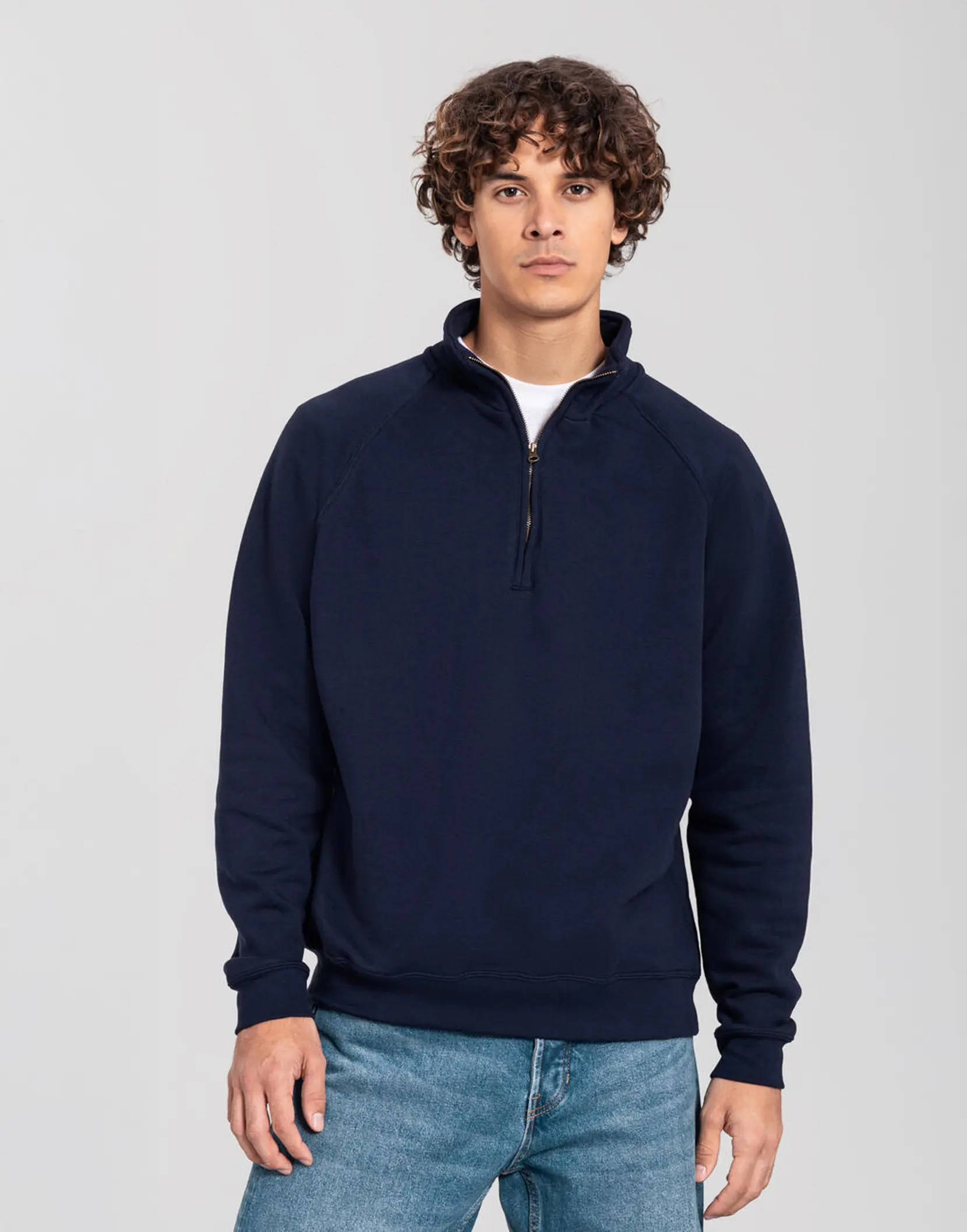 Bild på Iconic Premium Zip Neck Sweat