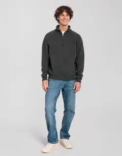 Bild på Iconic Premium Zip Neck Sweat