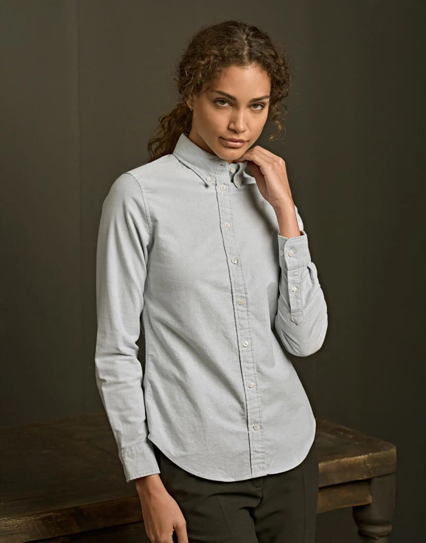 Bild på Ladies Perfect Oxford Shirt Bild på Ladies Perfect Oxford Shirt