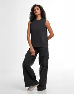 Bild på Ladies Vintage Washed Sleeveless Tee