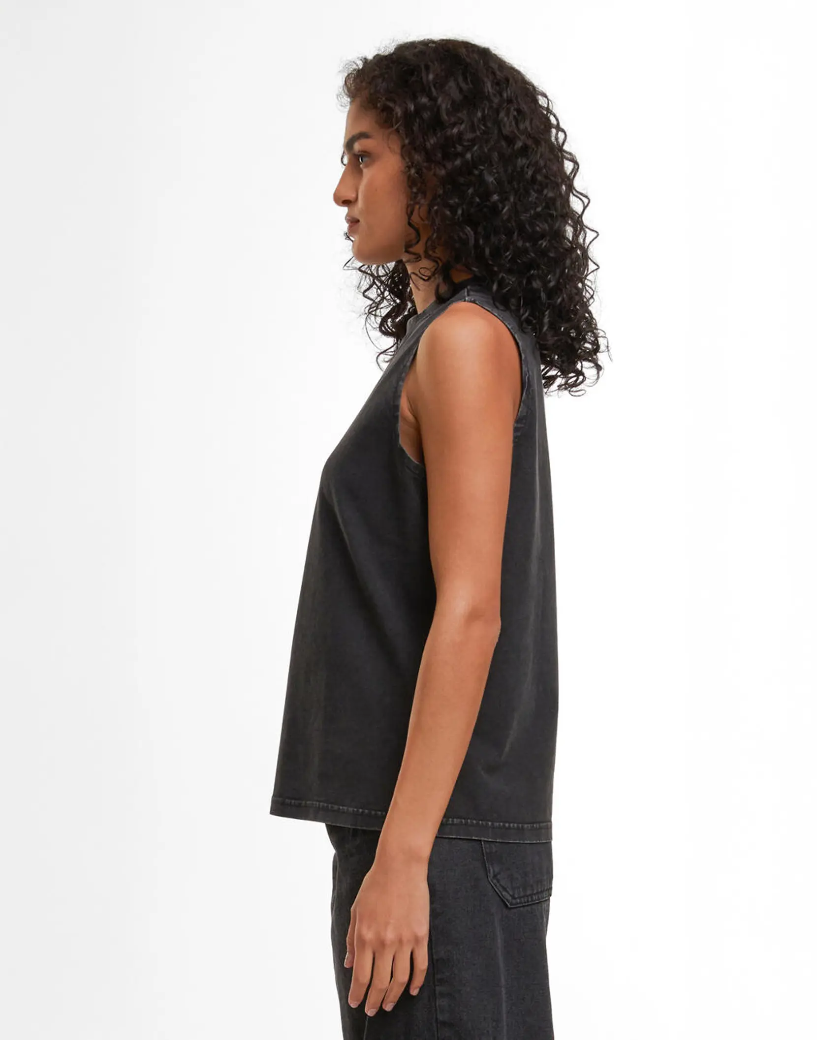 Bild på Ladies Vintage Washed Sleeveless Tee