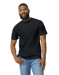 Bild på Softstyle Midweight Adult No Label Enzyme Wash T-S