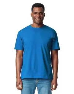 Bild på Softstyle Midweight Adult No Label Enzyme Wash T-S