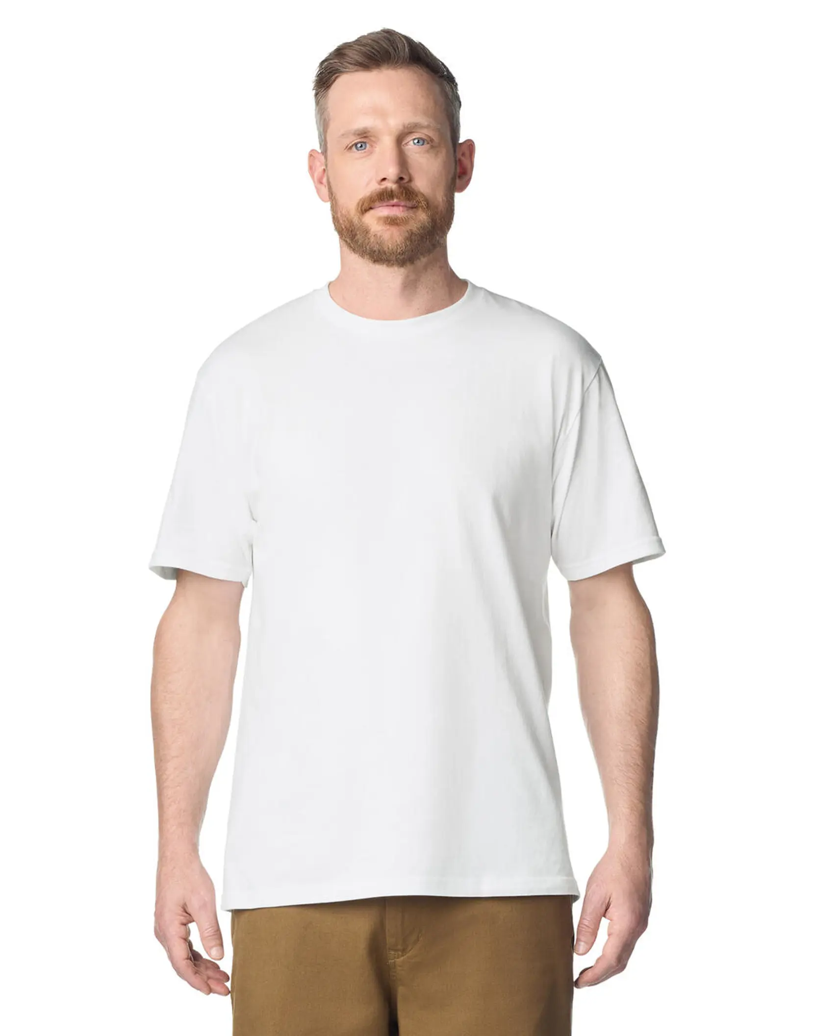 Bild på Softstyle Midweight Adult No Label Enzyme Wash T-S