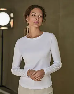 Bild på Ladies LS Interlock T-Shirt