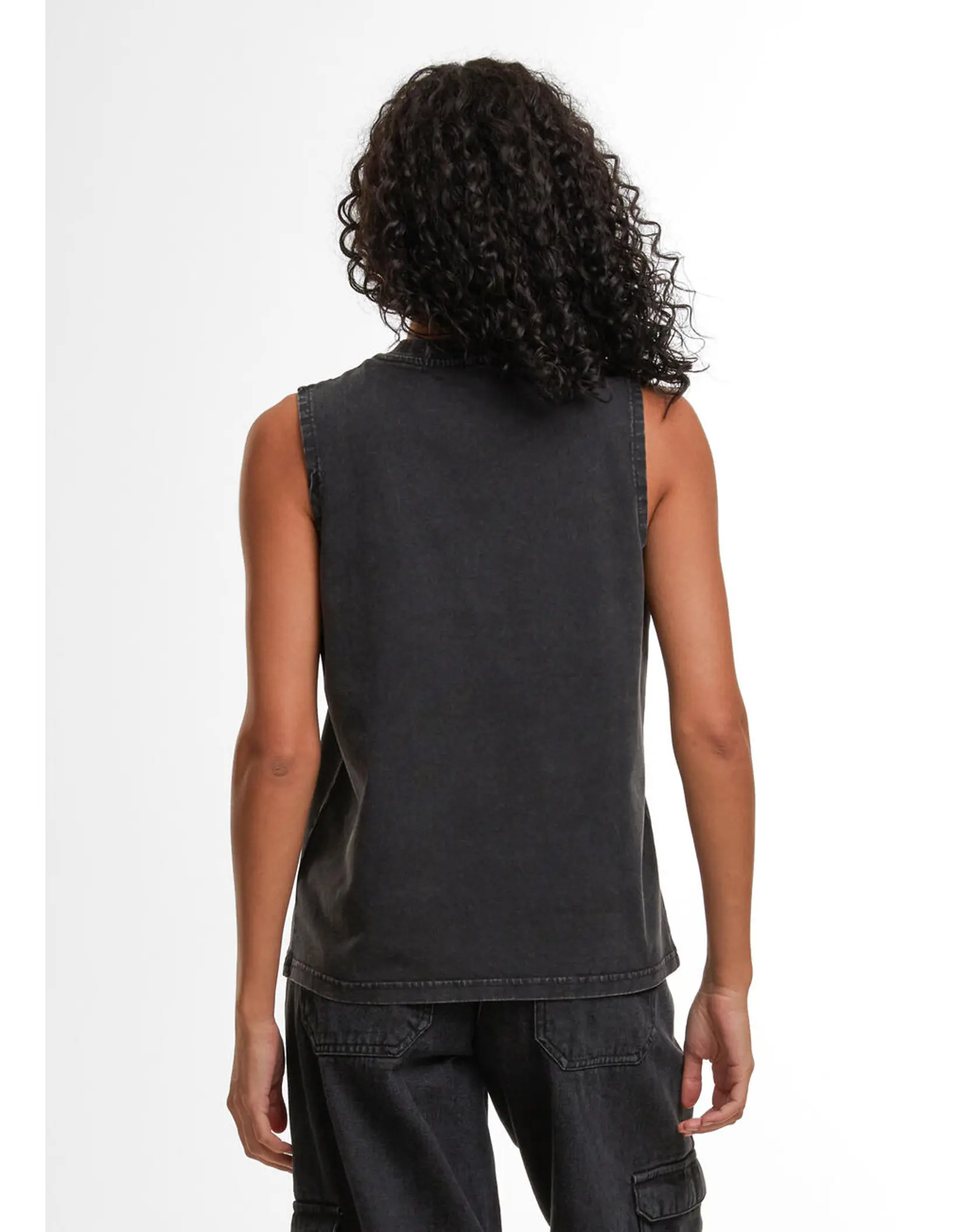 Bild på Ladies Vintage Washed Sleeveless Tee