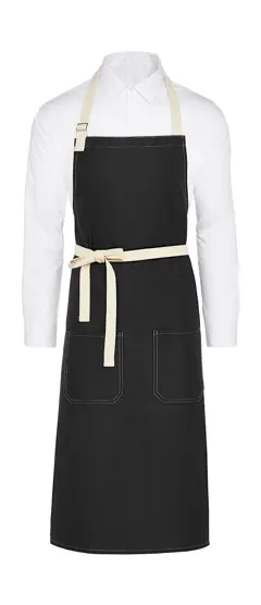 Bild på SANTORINI - Contrasted Bib Apron with Pocket