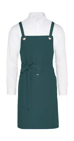 Bild på PROVENCE - Crossover Eyelets Bib Apron with Pocket