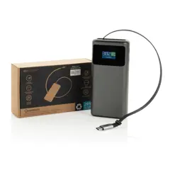 Bild på Quantom RCS ultrasnabb PD45W 10.000mAh powerbank med display