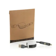 Bild på Utdragbar 3-i-1 kabel