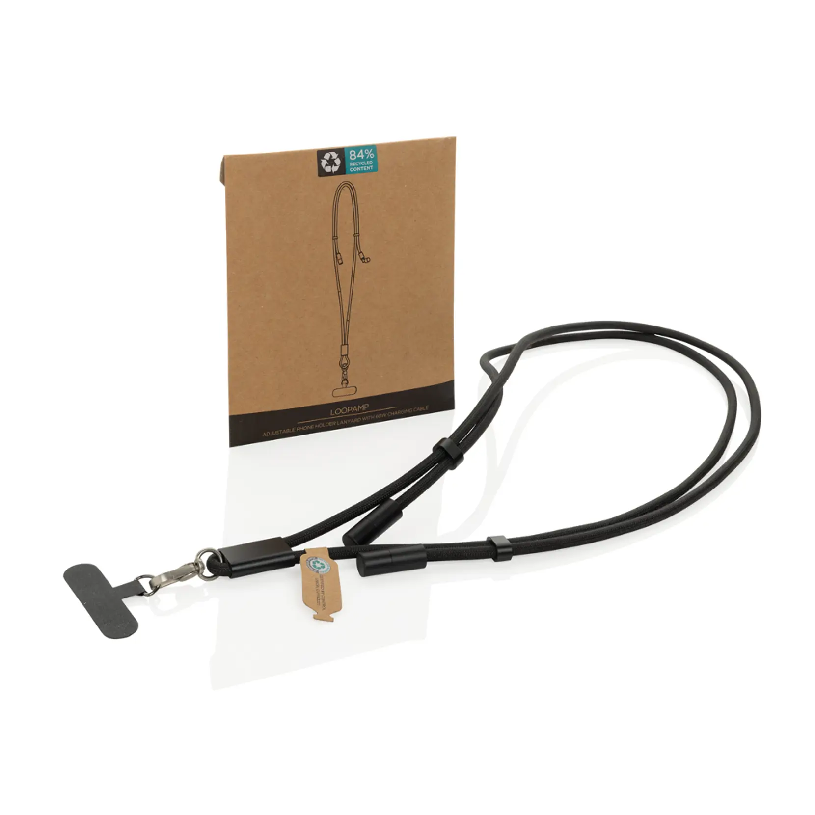 Bild på LoopAmp RCS RPET justerbar telefonkabel med 60 W kabel Bild på LoopAmp RCS RPET justerbar telefonkabel med 60 W kabel