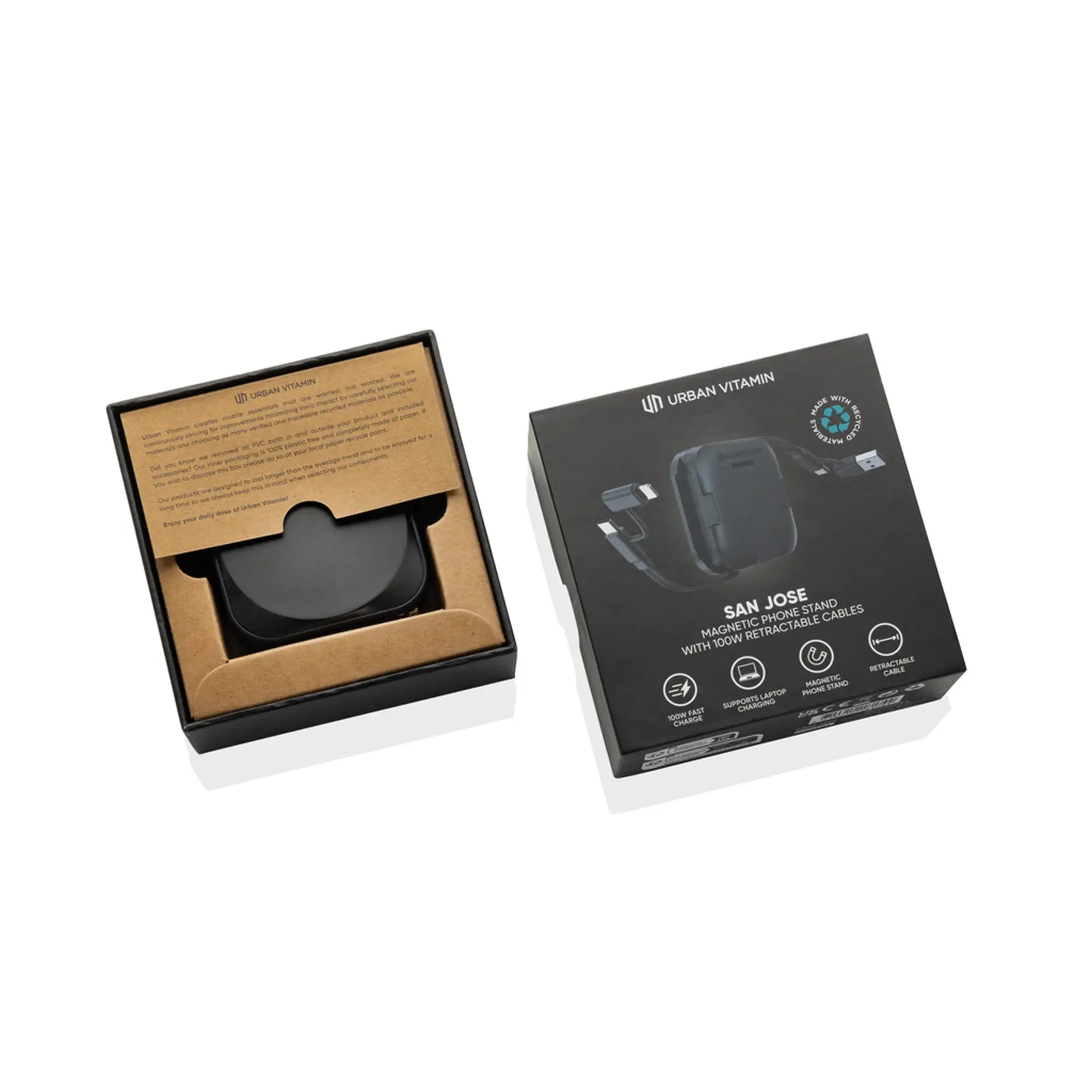 Bild på Urban Vitamin San Jose 100W stativ med infällbar kabel