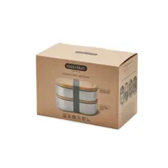 Bild på Black+Blum Dubbel Rostfri Bento-låda