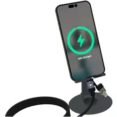 Bild på SCX.design O34 360° telefonställ med en 4-i-1 240 W laddningssladd